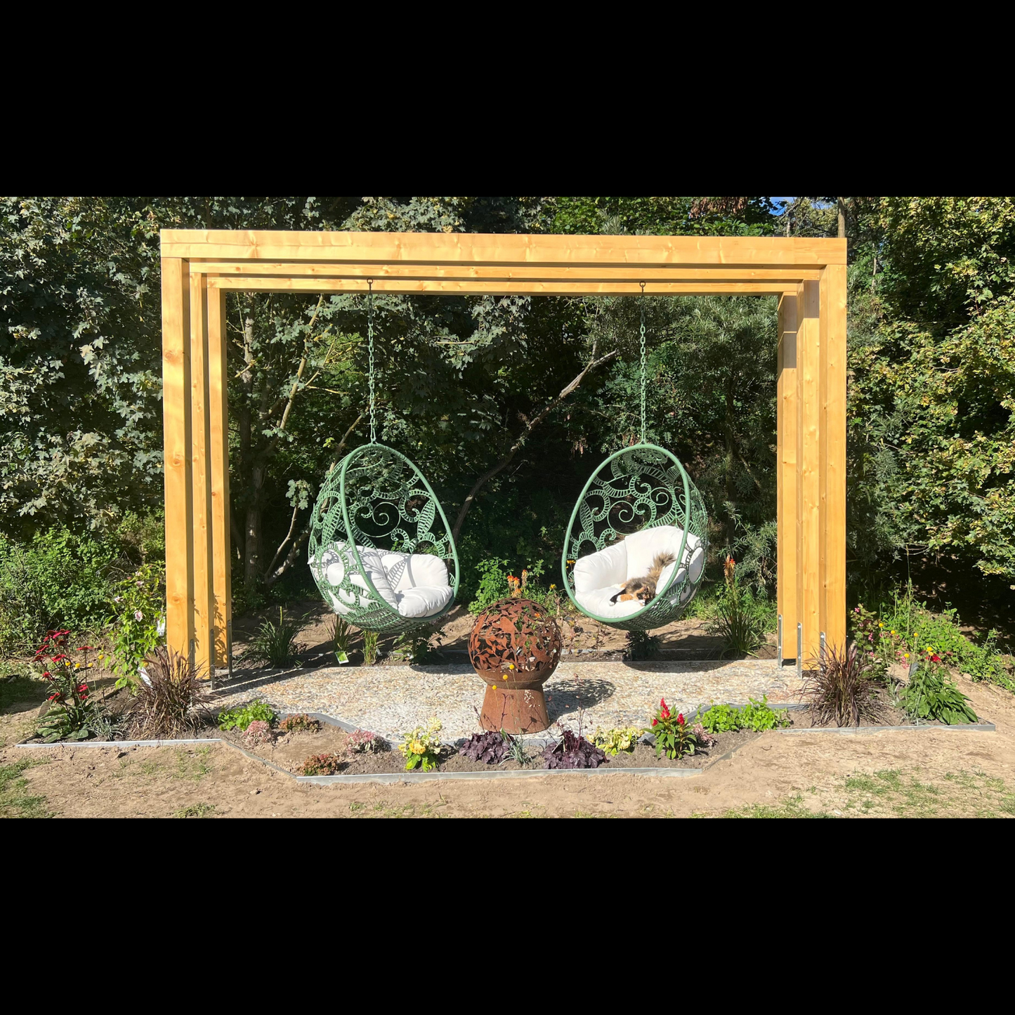 Bauanleitung Gartenschaukelsessel