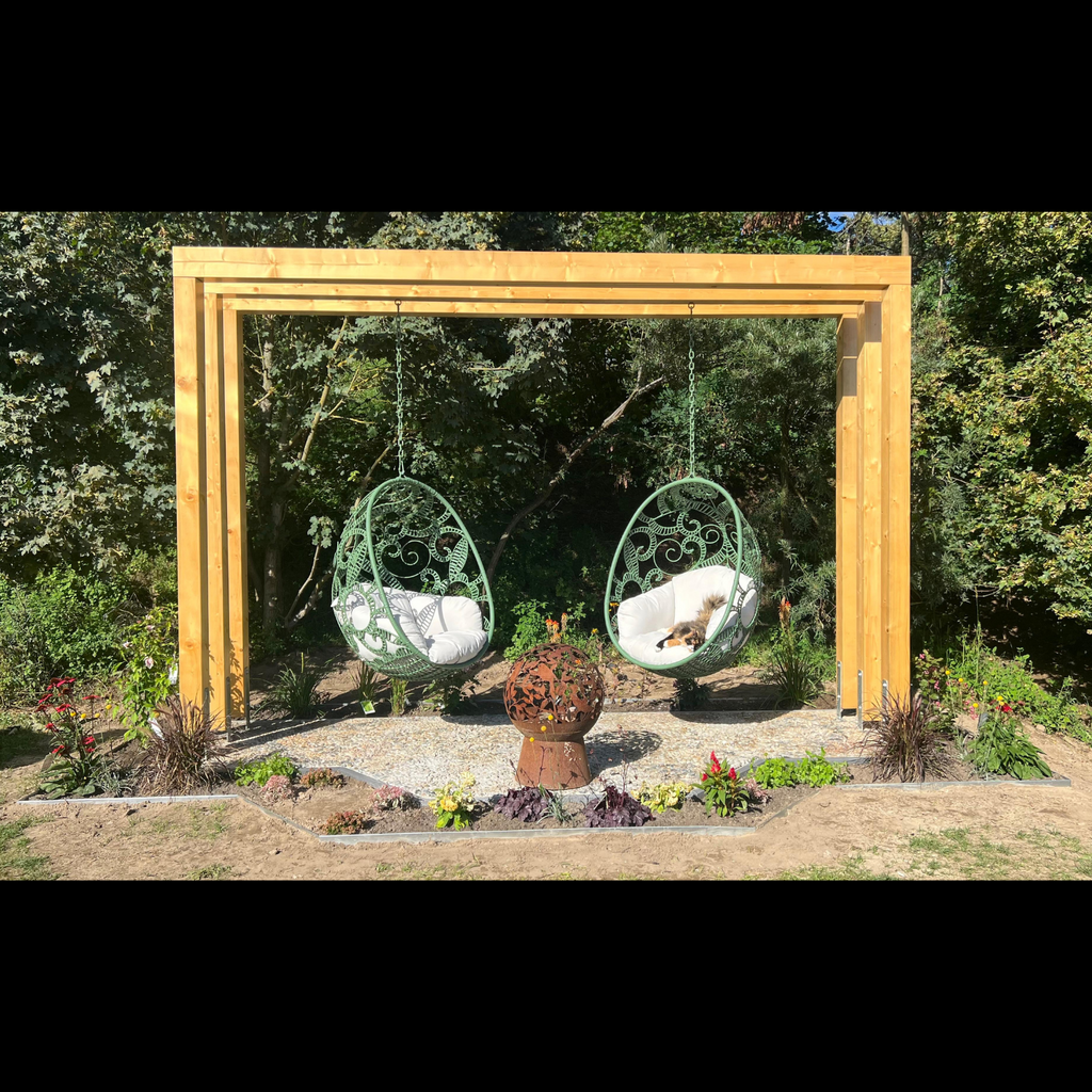 Bauanleitung Gartenschaukelsessel