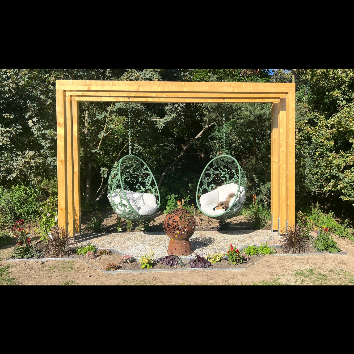 Bauanleitung Gartenschaukelsessel