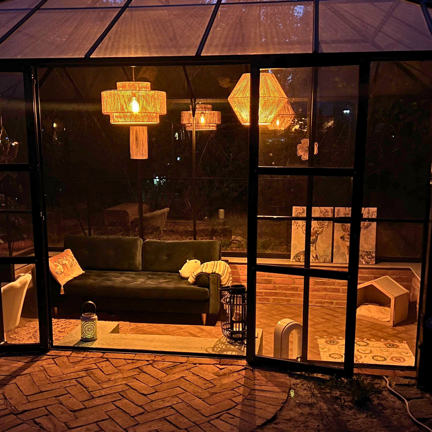 Bauanleitung Glashaus deluxe- Unterbau und Extras